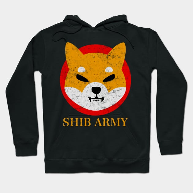 shib army Hoodie by ellman708